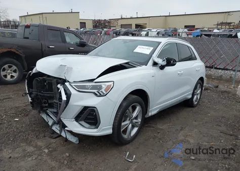 2021 Audi Q3 Premium Plus 45 Tfsi S Line Quattro Tiptronic из США, поврежденный, VIN WA1EECF3XM1128525